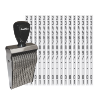 Get your 16 Digit Adjustable Stamp with full alphabet and numbers! Custom-made in 10 business days. Order now at CalStamp for precision and quality.