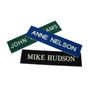 Get your custom engraved 2" x 8" plate from CalStamp today! Perfect for office signs, nameplates, and more. Order now for fast shipping and quality craftsmanship!