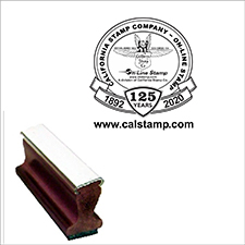 Customize your clothing with our 2x3 Clothing Stamp! Upload 600DPI artwork for best results. Order now and don't forget to add a palette pad! Shop at CalStamp today!
