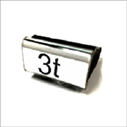 Shop CalStamp's Toddler Size Stamp 3T! Perfect for labeling with 1/4 inch letters. Stamp pad required. Order now to personalize your toddler's items easily!