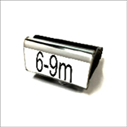 Shop CalStamp's Toddler Size Stamp for 6-9m! Perfect for personalizing with 1/4 inch letters. Stamp pad required. Order now to add a custom touch to your toddler's items!