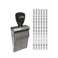 Get your 10 Digit Adjustable Stamp with full alphabet and numbers! Custom-made in 10 business days. Order now at CalStamp for precision and quality.