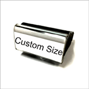 Get your custom size wood stamp with 1/4 inch letters from CalStamp! Perfect for personalized projects. Order now—no returns, so double-check your details!