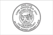 California Notary Seal Embosser