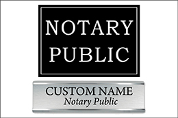 Notary Signage