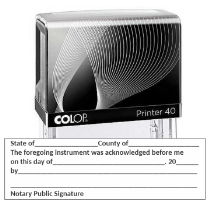 Get your Notary Acknowledgement Self-Inking Stamp from CalStamp! Ensure accurate, efficient notarizations with ease. Order now for reliable, professional results.