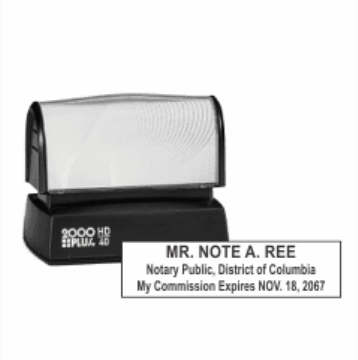 DC-COLOP - DC Notary
Colop Pre-Inked Stamp