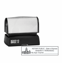 Get your customized KS Notary Colop Pre-Inked Stamp! Essential for notary applications. Order now and ensure your notary info is accurate and professional.