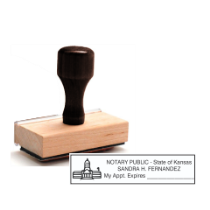 Get your high-quality, customized KS Notary Rubber Stamp from CalStamp. Order now and receive a copy for your notary application. Personalize your stamp today!