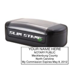 NC-SLIM - NC Notary
Slim Pre-Inked Stamp