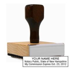 NH-NOT-1 - NH Notary
Rubber Stamp
