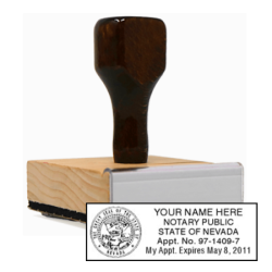 NV-NOT-1 - NV Notary Resident
Rubber Stamp