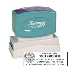 OR Notary<br>X-Stamper Pre-Inked Stamp