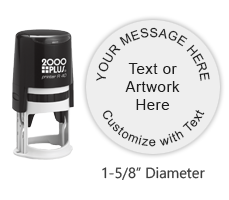 PTR40R - Colop Printer R 40 Round Stamp