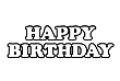 Celebrate in style with our "Happy Birthday 1" stamp! Available in Black, Blue, Red, Green, and Purple. Shop now at CalStamp and make every birthday special!