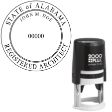 Self-Inking Alabama Registered Architect R-40