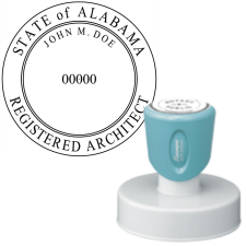 Pre-Inked Alabama Registered Architect Xstamper