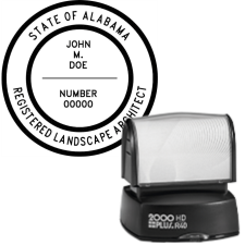 Pre-Inked Alabama Licensed Professional Land Surveyor R-40