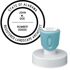 Pre-Inked Alabama Licensed Professional Land Surveyor R-40