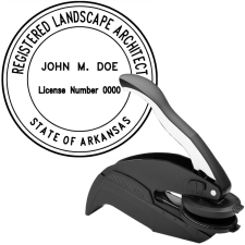 Arkansas Registered Landscape Architect Embosser