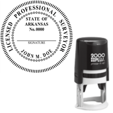 Self-Inking Arkansas Licensed Professional Surveyor R-40
