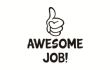 Discover the Awesome Job stamp in Black, Blue, Red, Green, and Purple at CalStamp. Perfect for grading and feedback. Order now to add a splash of color to your reviews!