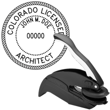 Colorado Licensed Architect Embosser