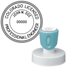 Pre-Inked Colorado Licensed Professional Engineer Xstamper