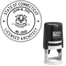 Self-Inking Connecticut Licensed Architect R-40