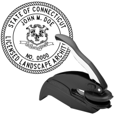 Connecticut Licensed Landscape Architect Embosser