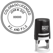 Self-Inking Colorado Licensed P.E. & P.L.S R-40