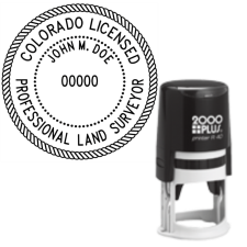 ​Self-Inking Colorado Licensed Professional Land Surveyor R-40