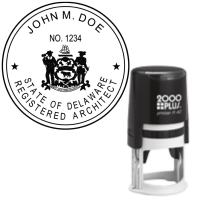 Self-Inking Delaware Registered Architect R-40