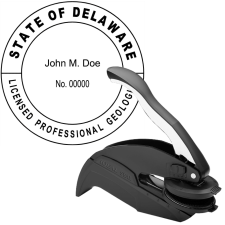 Delaware Licensed Professional Geologist Embosser