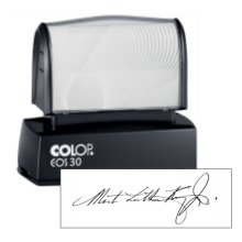 Shop the Colop EOS-30 Pre-Inked Signature Stamp at CalStamp! Perfect for clear, crisp impressions. Order now for fast, reliable stamping.