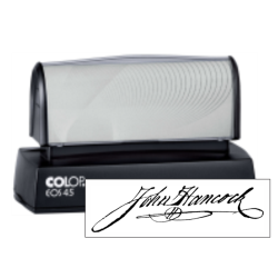 HD45SIG - Colop EOS-45 Pre-Inked Signature Stamp