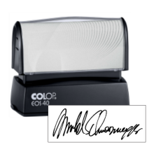 HD40SIG - Colop EOS-40 Pre-Inked Signature Stamp