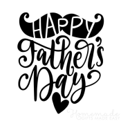 Celebrate Father's Day with our stylish CalStamp in Black, Blue, Red, Green, or Purple. Perfect gift! Order now and make Dad's day special.
