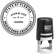 Self-Inking Florida Registered Architect R-40