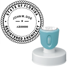 Pre-Inked Florida Registered Architect Xstamper