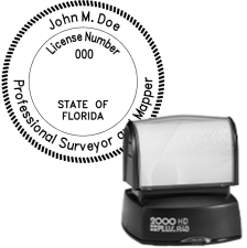 Pre-Inked Florida Professional Surveyor & Mapper R-40
