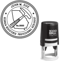 ​Self-Inking Georgia Registered Professional Geologist R-40