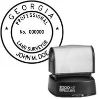 Pre-Inked Georgia  Professional Land Surveyor R-40