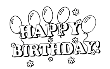 Celebrate in style with our Happy Birthday 4 stamp! Available in Black, Blue, Red, Green, and Purple. Order now from CalStamp and make birthdays extra special!
