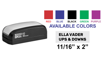 Shop the Colop EOS-30 Pre-Inked Pocket Stamp at CalStamp! Compact, durable, and perfect for on-the-go stamping. Order now for quick and easy impressions!