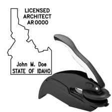 Idaho Licensed Architect Embosser