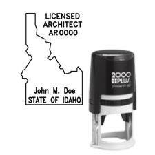 Self-Inking Idaho Licensed Architect R-40