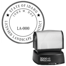 Pre-Inked Idaho Licensed Landscape Architect R-40