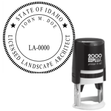 Self-Inking Idaho Licensed Landscape Architect R-40