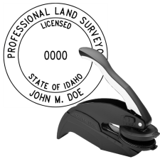 Idaho Professional Land Surveyor Embosser